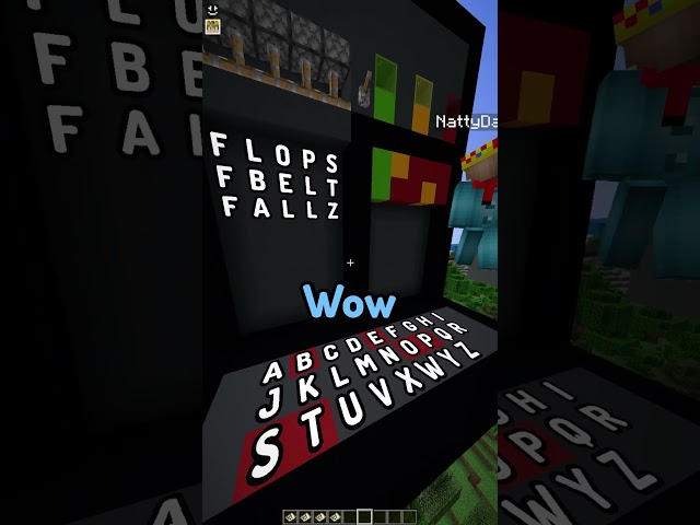 Minecraft Word Wordle 24