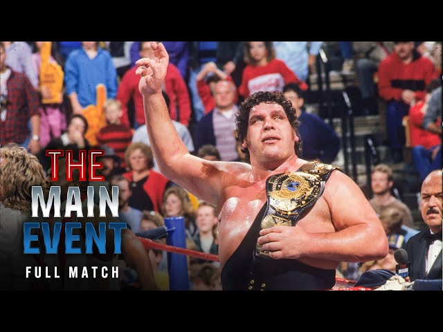 FULL MATCH: Hulk Hogan vs. Andre the Giant – WWE Title Match: The Main Event, Feb. 5, 1988