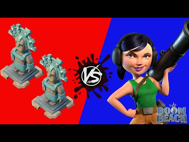 Boom Beach - PvP - Using Heavies as Mine Sweepers