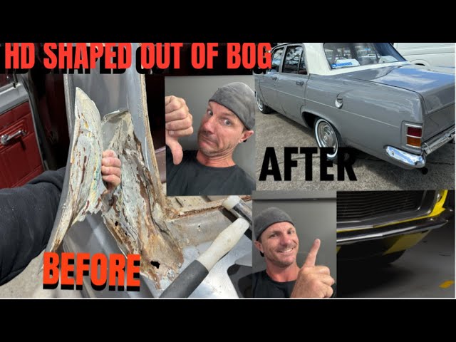 HD HOLDEN RESTORATION, BOG & RUST REMOVAL, RESPRAY