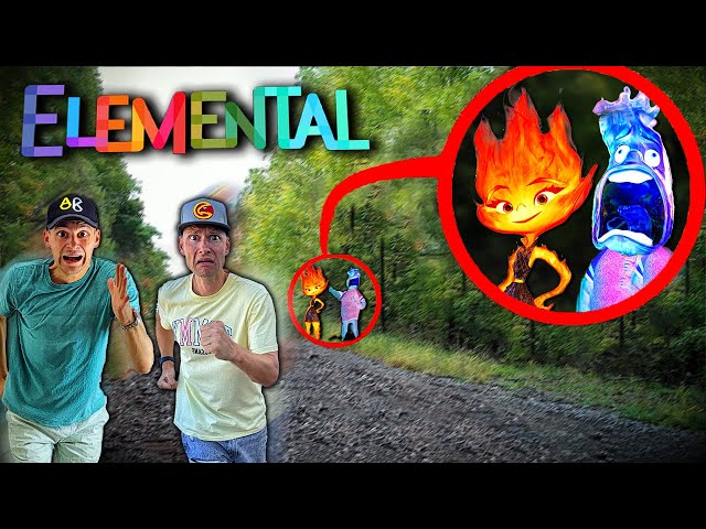 وجدنا EMBER LUMEN و  WADE RIPPLE من فيلم  ELEMENTAL في الحياة الحقيقية