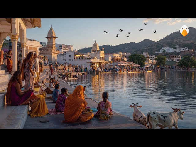 Pushkar, India🇮🇳 Exploring India's Ancient City: A Journey Through Time (4K HDR)