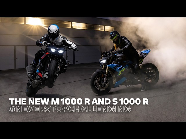 The New BMW M 1000 R and BMW S 1000 R  | #NeverStopChallenging