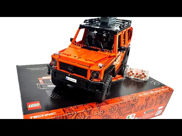 4K Motorizing Mercedes-Benz G 500 PROFESSIONAL Line LEGO Technic #42177 All Doors Full RC MOD Build