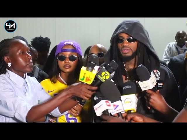 NITAMUOA MKE WA PILI KENYA! DIAMOND PLATNUMZ & ZUCHU INTERVIEW AS THEY ARRIVE IN KENYA ! FURAHA CITY