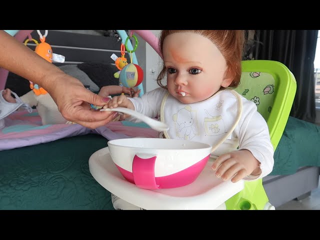 ASMR  satisfying Doctor's box set--Baby Alex got sick-reborn treatment for colds