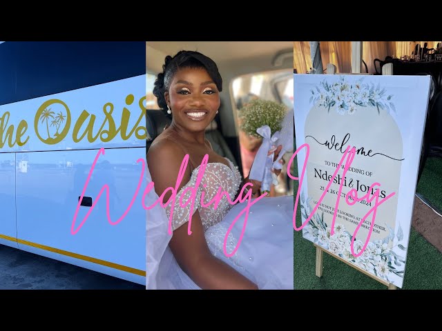 WEDDING VLOG: Namibian White Wedding || Ohango in Onawa| #wedding  #foryou #life #bride #vlog #fyp