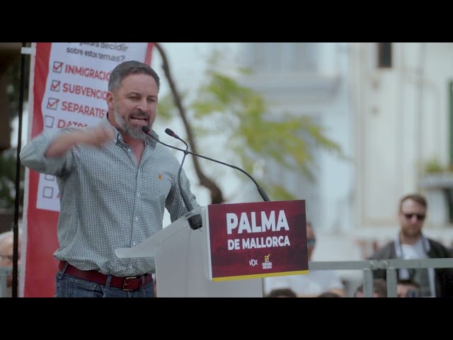 Discurso completo de Santiago Abascal en Palma de Mallorca #españadecide