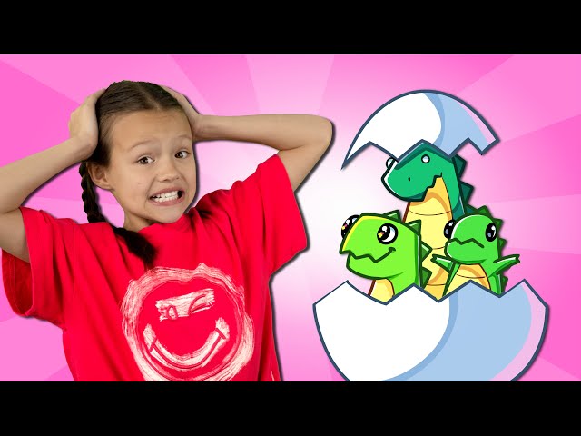 Five Dinosaurs Song | Kids Songs And Nursery Rhymes | Dominoki