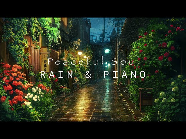 Piano Rain for FOCUS - The Secret to Productivity!