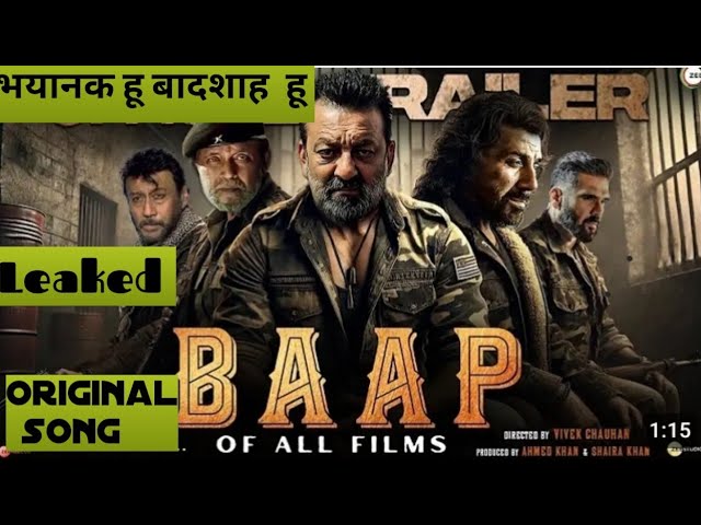 BAAP - song bhayanak | Sunny Deol | Mithun Chakraborty | Sanjay Dutt | Jackie S | Baap Of All Films