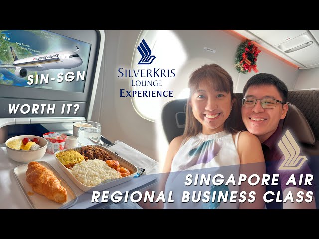 Singapore Air A350 Business Class Trip Report + Lounge | Singapore - Ho Chi Minh City SQ178