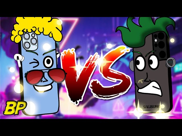 "iPhone vs Android" Crazy Epic Rap Battle