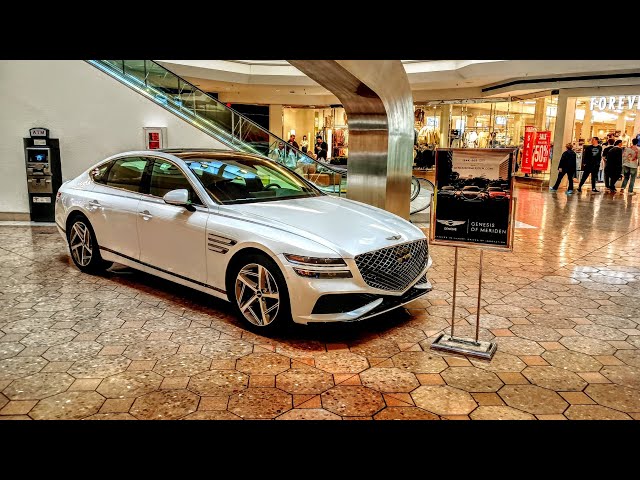 For Sale 2024 Hyundai Genesis G80 2.5L 4-Cylinder Turbocharged 300HP Alta White/Sevilla Red $66,000