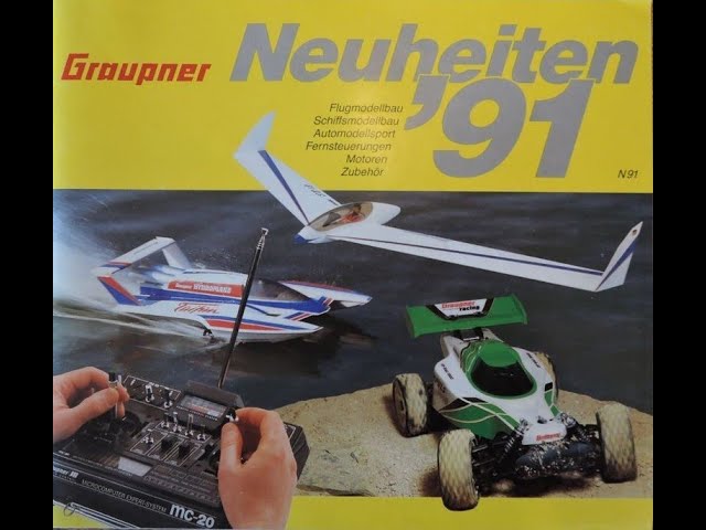 GRAUPNER retro Film - Modellbau Neuheiten 1991