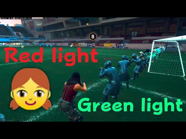 Red light green light  👧  Squid game 2025