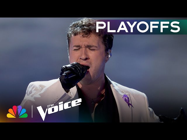 Jeremy Beloate's Tear-Jerking Performance of "The Impossible Dream" | The Voice Playoffs | NBC