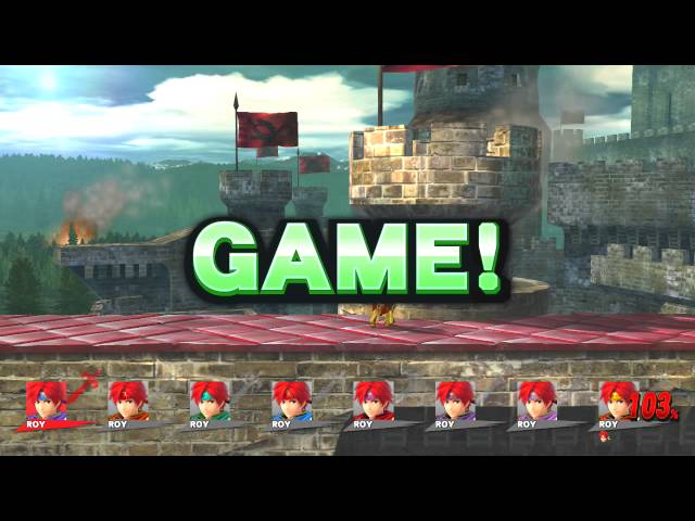 Why There's No Realistic Clapping Sound Effects In Smash Super Smash Bros. for Wii U Part 3