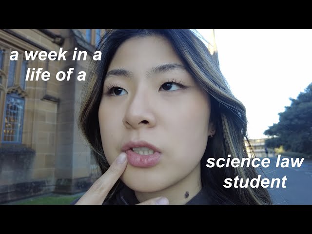 a week in a life of a science law student | usyd | law student vlog | 법대생 브이로그 | 시드니대 브이로그