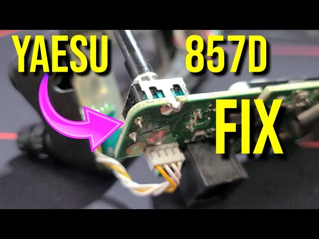 Yaesu 857 Repair | K7SW ham radio