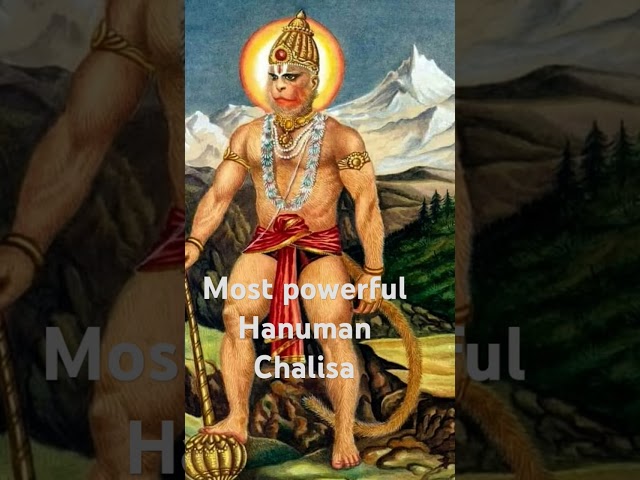 Most powerful Hanuman mantra all negativity removed #hanuman #hanumanji #chalisa #bhakti #bhajan