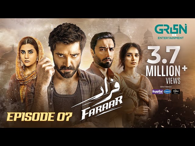 Faraar Episode 07 [ENG SUB] 29th December 2024 - Hamza Ali Abbasi - Ahmed Ali Akbar - Sohai Ali Abro