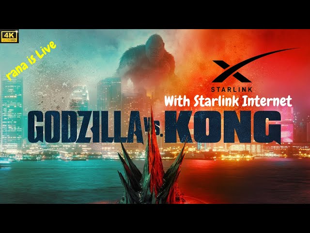 #STARLINK Internet - LIVE : BATTLEGROUNDS MOBILE INDIA | Godzilla vs. Kong