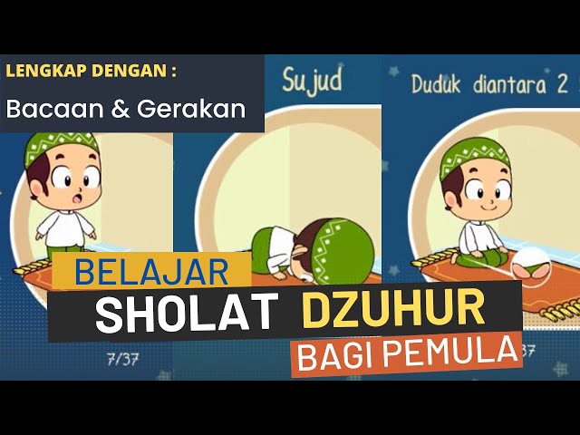 Belajar Sholat Dzuhur