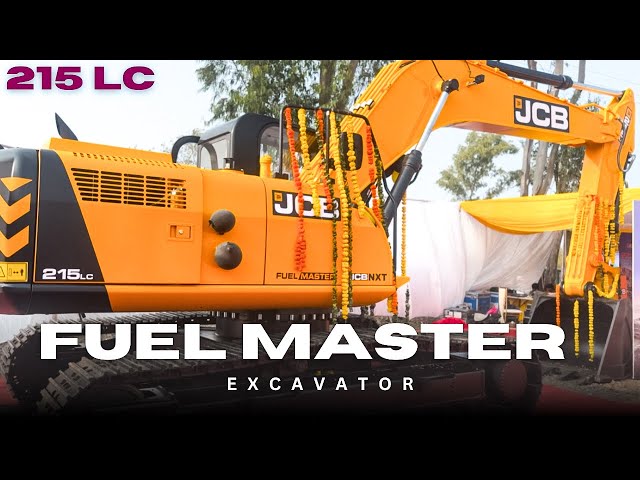 JCB EXCAVATOR 215  FUEL MASTER || 14% FUEL EFFICIENCY 🫣‼️