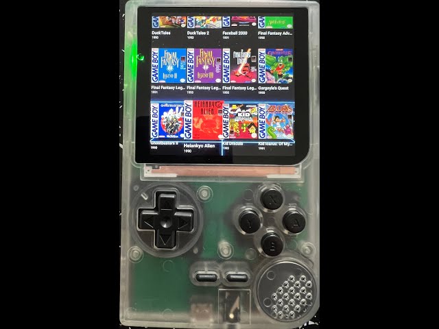 Retro Pixel Pocket Gameboy Android budget Handheld (prototype emulation test)