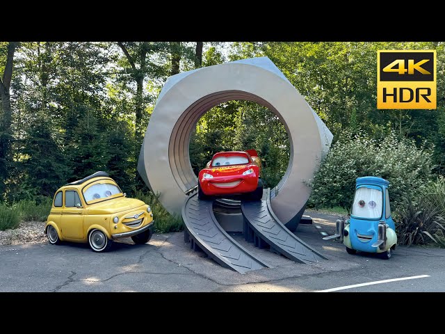 Cars Road Trip 🚘 at Walt Disney Studios | Disneyland Paris, France 🇫🇷