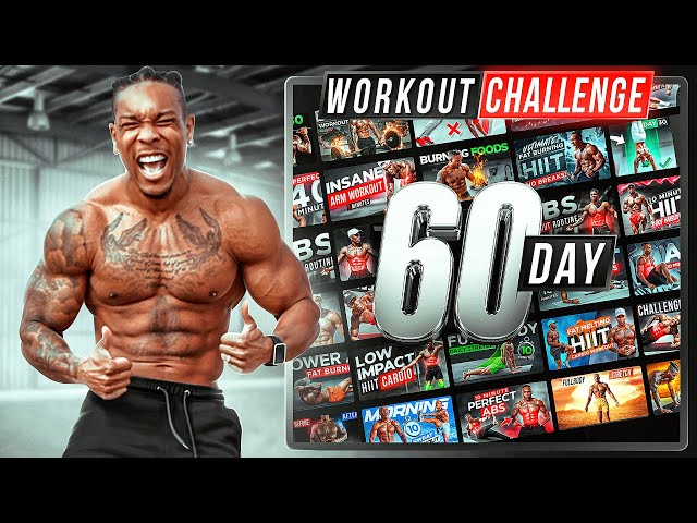 Get Fit At Home: 60 Day Workout Plan (No Equipment)