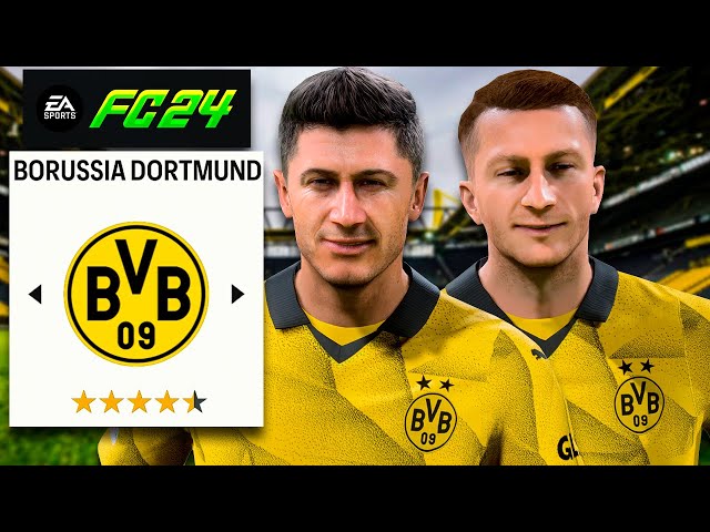 Reconstruyendo al Borussia Dortmund en FC 24