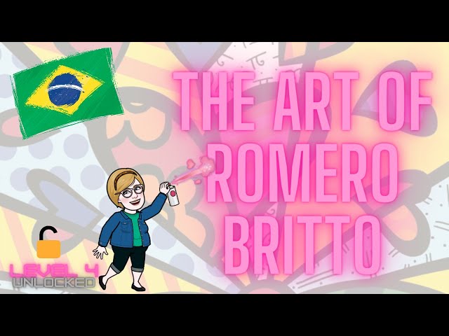 Level 4: Artwork with Brazilian Artist, Romero Britto