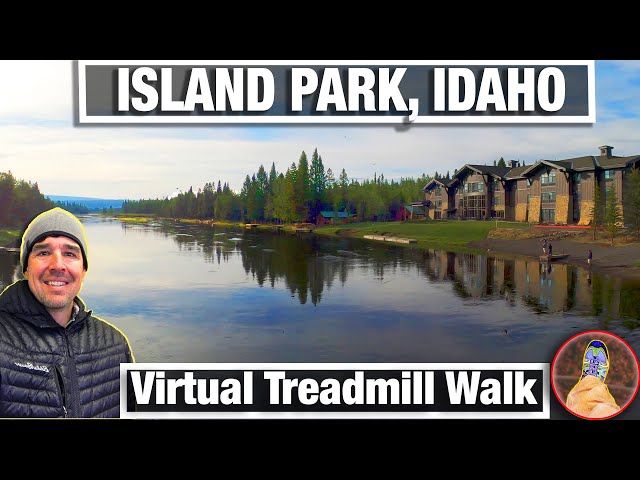 City Walks 360 - Walking around Mac's Inn area of Island Park, Idaho