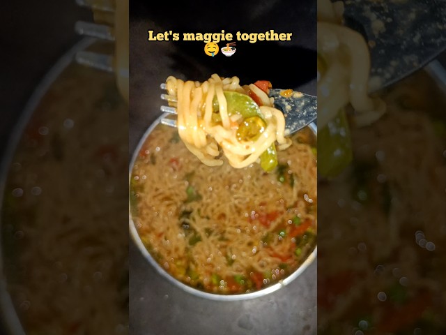 Yum Maggie🤤🍜#minivlog #moonsvlog #cooking