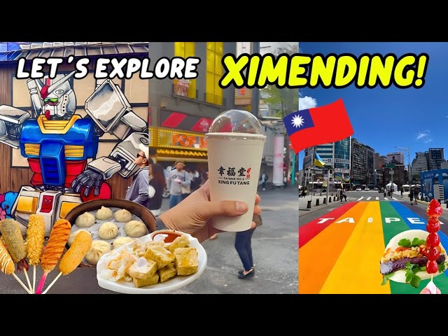 XIMENDING & STREET FOOD in Taiwan 🇹🇼 | 7 Days Travel Itinerary