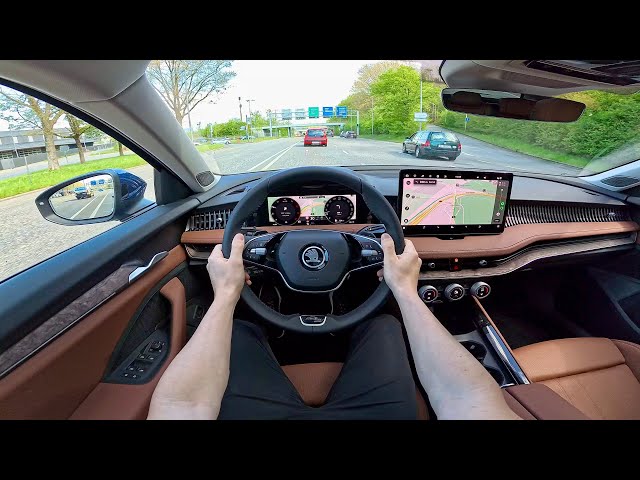 2024 Skoda Superb L&K Test Drive POV - Ambience Binaural Sound