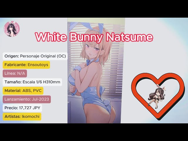 ¡Natsume Bunny Lista para Enamorar! 🐰💕 Unboxing Sensual que No Puedes Perderte!