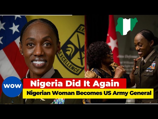 Meet The Nigerian Woman Who Became a General In US Army...