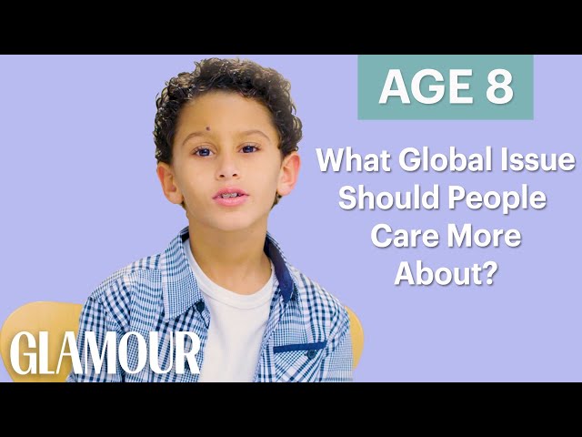 70 Men Ages 5-75: What Global Issue Should People Care About More? | Glamour