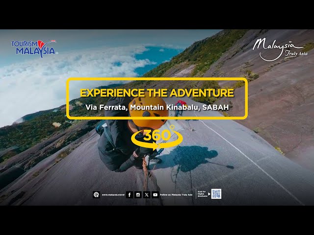 Conquering Mount Kinabalu: The Ultimate 360° Via Ferrata Adventure!