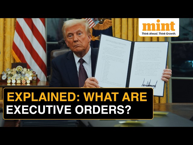 Trump Signs Executive Orders - Birthright Citizenship, Paris Treaty, BUT What Are These Orders?