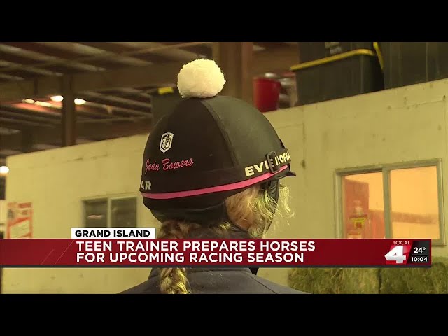 From Alaska to Nebraska: 17-year-old horse rider prepares for racing season