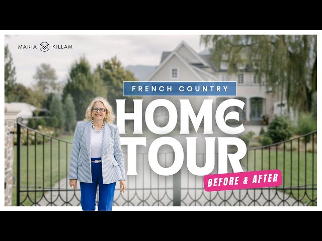 Fall Home Tour - French Country Home Makeover Before & After | Episode 51