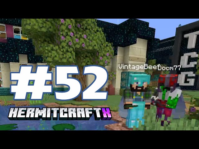 Two VintageBeef HCTCG battles! — HermitCraft 10: ep 52