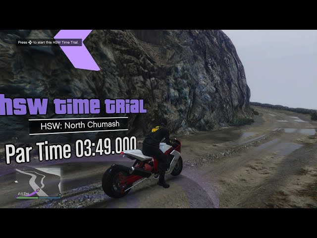 HSW : Time Trial North Chumash GTA ONLINE