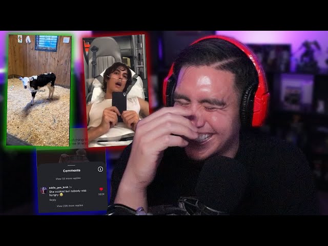 CRYING LAUGHING AT YOUR TIK TOKS BEFORE ITS BANNED | Try Not To Laugh