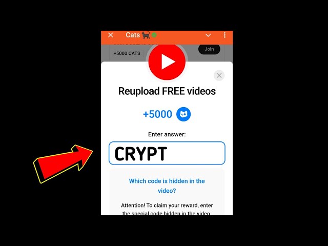 Reupload FREE videos Cats Code | Reupload FREE videos cats video code today