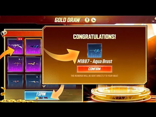 GOLD DRAW EVENT | FREE FIRE NEW EVENT | FF NEW EVENT | UPCOMING EVENTS IN FREE FIRE